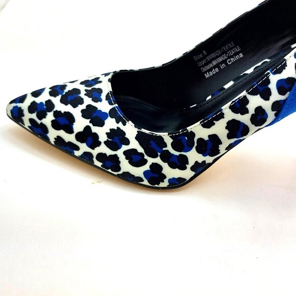 New York & Co Womens Madison Pointed Toe Block Heel Pumps  -  Size 8 Medium - Picture 10 of 12